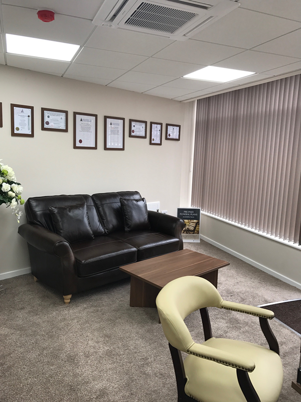 Our premises interior view of branch waiting area